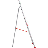 Алюминиевая садовая стремянка Новая Высота NV 3191, 10 ступеней, 80 мм 3191110