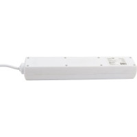 Удлинитель ExeGate ECE-6-5W 6 евророзеток с заземлением 5м белый 285836