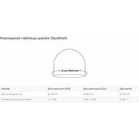 Водонепроницаемая шапка DexShell DH372 оливково-зеленая, размер L/XL, 58-60 см DH372OLVLXL