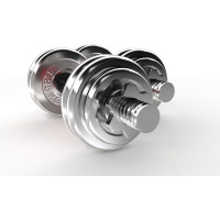 Набор гантелей в кейсе UNIXFIT 15 кг DBKITU15