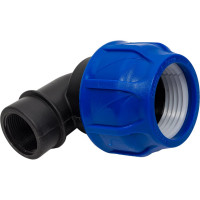 Компрессионный отвод VALFEX ПНД, с внутренней резьбой, 63x1 1/4" 1210012363114