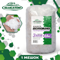 Фиброволокно GAVIAL ( Фибра ) полипропиленовое, 3 мм 600 г/ меш; (0,6 кг/ меш ) 2252