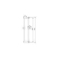 Штанга для душа Vidima FRESH S 600 мм BA196AA 00039228