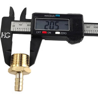 Штуцер пневмо 1/2" НР - 8 мм, 5 шт HG 1644989