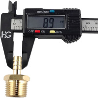 Штуцер пневмо 1/2" НР - 8 мм, 5 шт HG 1644989