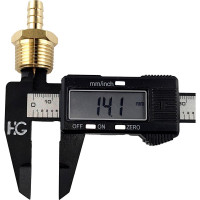 Штуцер пневмо 1/2" НР - 8 мм, 5 шт HG 1644989