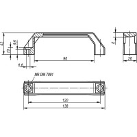 Бугельная ручка KIPP K0191.2120061