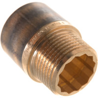 Удлинитель Viega, НВ, 1"х30 мм бронза 357191