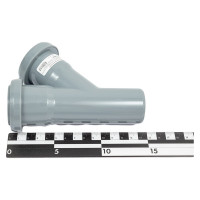 Тройник VALFEX 45 градусов, 40-40, внутренняя канализация 22040040