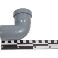 Отвод VALFEX 87.5 градусов, 50 мм, внутренняя канализация 20101050