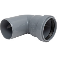 Отвод VALFEX 87.5 градусов, 50 мм, внутренняя канализация 20101050