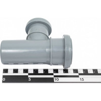 Тройник VALFEX 87.5 градусов, 50-40, внутренняя канализация 24050040