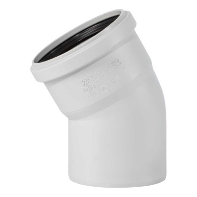 Отвод бесшумной канализации Ostendorf Skolan Safe 90 мм. 30 градусов, SKB 334110