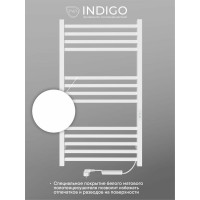 Полотенцесушитель INDIGO Attic electro 100/50 таймер, скрытый монтаж, универсальное подключение R/L LСLATCE100-50WMRt