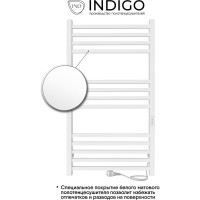 Полотенцесушитель INDIGO Attic electro 100/50 таймер, скрытый монтаж, универсальное подключение R/L LСLATCE100-50WMRt