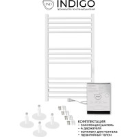Полотенцесушитель INDIGO Attic electro 100/50 таймер, скрытый монтаж, универсальное подключение R/L LСLATCE100-50WMRt