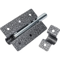 Дверная задвижка РемоКолор (с полимерным покрытием; цилиндрический движок; 145 мм) 70-0-148