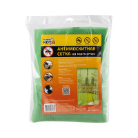 Антимоскитная сетка на магнитах Птички Рыжий кот Капутомоскито зеленая 311270