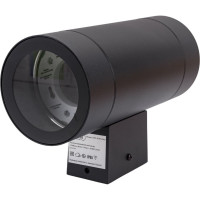 Садово-парковый фасадный светильник General Lighting Systems двойной GX53, 205х140х90мм, металл, черный IP65 GWL-2GX53-M-IP65 661128