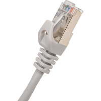 Коммутационный шнур GENERICA кат. 5Е, FTP, 1м, серый PC01-C5EF-1M-G
