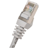 Коммутационный шнур GENERICA кат. 5Е, FTP, 1м, серый PC01-C5EF-1M-G