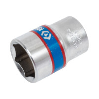 Торцевая стандартная шестигранная головка 3/8", 15мм KING TONY 333515M
