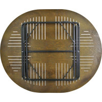 Складной стол Комплект-Агро Бистро, овальный KA6976