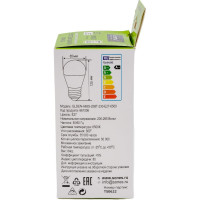 Светодиодная лампа General Lighting Systems Филамент прозрачный E27 25Вт 2450Лм 6500К Холодный белый свет Груша GLDEN-A65S-25ВТ-230-E27-6500 661006