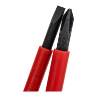 Набор изолированных отверток BIST в пластиковом футляре 8 шт, Cr-V, VDE, SL 0.5x3.0x75 BWD541B