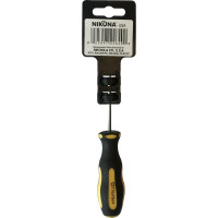 Отвертка NIKONA звездочка Torx  Cr-V, T 10x75 мм, шестигранная 22-640
