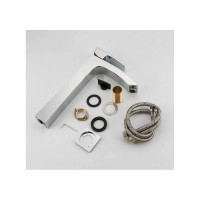 Смеситель для умывальника Gappo 35к G1007-11 высокий, литой, п/гайку, хром 544175