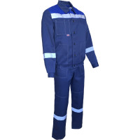 Летний костюм Спрут Енисей, темно-синий/васильковый, р.44-46/88-92, рост 170-176 131839