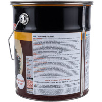 Грунтовка FARBITEX ГФ-021 (красно-коричневый; 6 кг) 4300002077