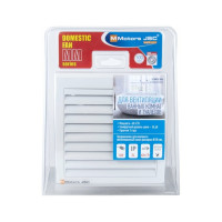 Вентилятор для ванной MMOTORS JSC мм 100 квадратный, белый, (с обратным клапаном) 1047