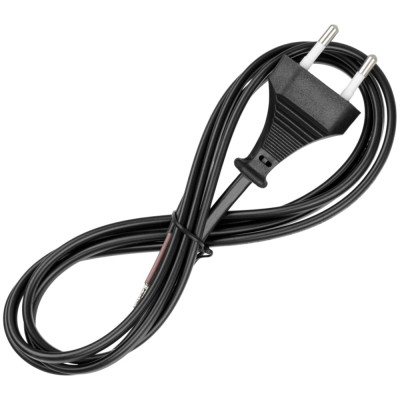 Шнур с плоской вилкой TDM ELECTRIC ШУ02 ШВВП 2x0,75мм2 1,7 м. черный SQ1305-0012