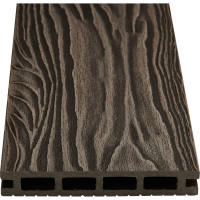 Доска Groentec венге, шовная, пустотелая, с тиснением 3D Ш TDEWP3D 145-22-4000