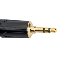 Разъем PROCAST cable MP-3.5/6/M/M mini Jack 3,5mm male, черный НФ-00000434