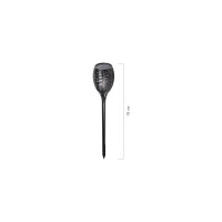 Светодиодный светильник ФАZА садовый SLR-S06 72LED 78см IP44 эффект факела на солнечн. батарее 5034266