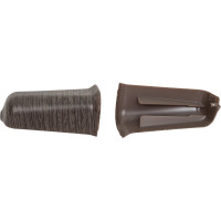 Наружный угол для плинтуса DECONIKA (55 мм; 352 каштан серый; 2 шт.) Д-П55-Нк-Ф2 352 КШТ СЕР