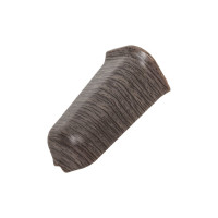 Наружный угол для плинтуса DECONIKA (55 мм; 352 каштан серый; 2 шт.) Д-П55-Нк-Ф2 352 КШТ СЕР