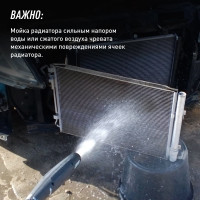 Очиститель радиатора LAVR PROline, концентрат 1 л Ln2030