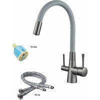 Однорычажный смеситель для кухни OUTE со встроенным фильтром T60003BY-5