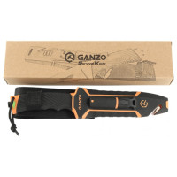 Нож c паракордом Ganzo G8012V2-OR