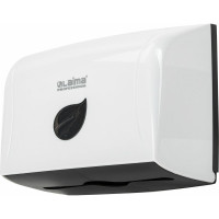 Диспенсер для полотенец LAIMA PROFESSIONAL ECO система H3, V-сложения, белый, ABS-пластик 606548