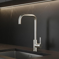 Смеситель для кухни ESKO, Кухня/Kitchen, нержавеющая сталь, K5S