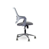 Кресло UTFC М-804 Ситро/Citro greyPL хром Ср QH21-1325 серое ИКСитро09