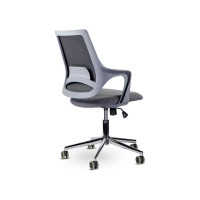 Кресло UTFC М-804 Ситро/Citro greyPL хром Ср QH21-1325 серое ИКСитро09