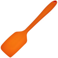 Кулинарная силиконовая лопатка S-Chief 27.5 см 1 шт оранжевый 589378
