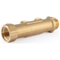 Коллектор латунный PROFACTOR в/н 3/4" х 3 вых 1/2"нар PF MF 262.3