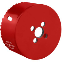 Коронка биметаллическая по металлу 80 мм vertextools 2525-80